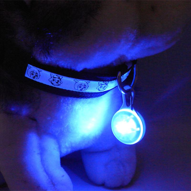 LED Flashlight Pet Necklace Luminous for Safety