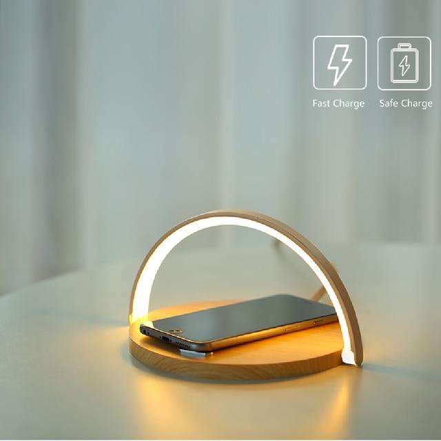 Night light wireless charger Table lamp