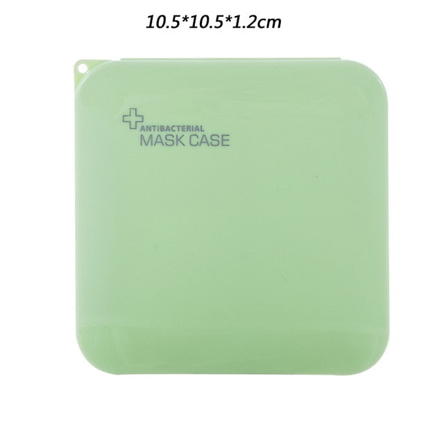 Disposable Mase Case Portable Mask Storage Case mask holder Save mask box Face Mask Container Mask Organizer Box Surgical Mask