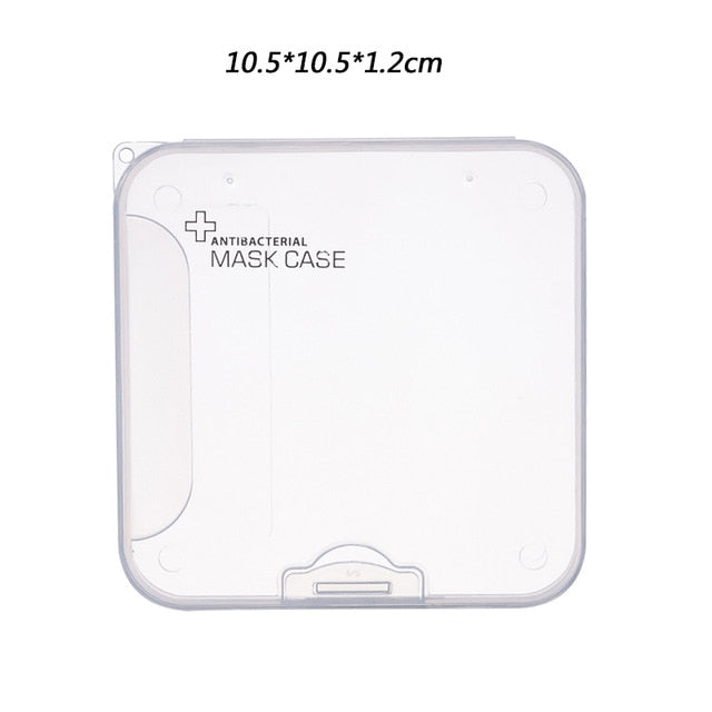 Disposable Mase Case Portable Mask Storage Case mask holder Save mask box Face Mask Container Mask Organizer Box Surgical Mask