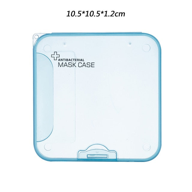 Disposable Mase Case Portable Mask Storage Case mask holder Save mask box Face Mask Container Mask Organizer Box Surgical Mask