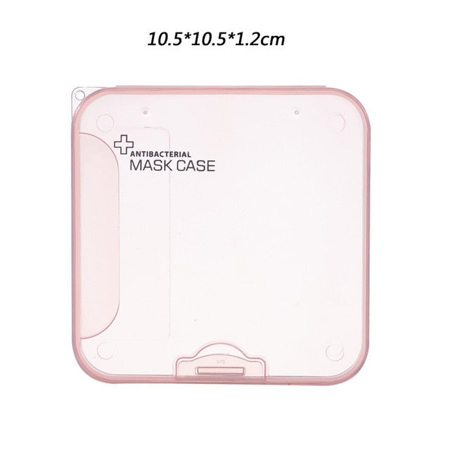 Disposable Mase Case Portable Mask Storage Case mask holder Save mask box Face Mask Container Mask Organizer Box Surgical Mask