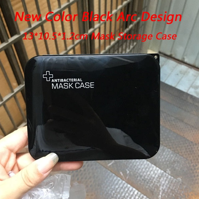 Disposable Mase Case Portable Mask Storage Case mask holder Save mask box Face Mask Container Mask Organizer Box Surgical Mask