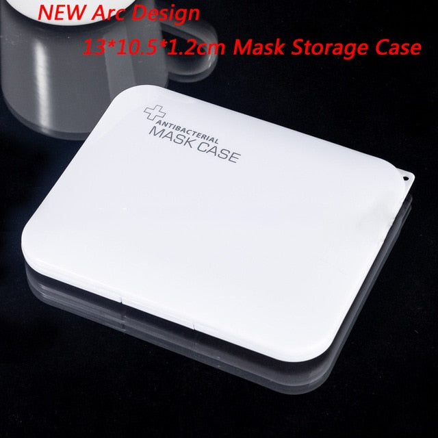 Disposable Mase Case Portable Mask Storage Case mask holder Save mask box Face Mask Container Mask Organizer Box Surgical Mask