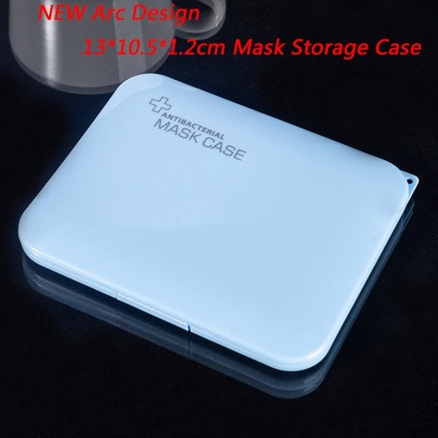 Disposable Mase Case Portable Mask Storage Case mask holder Save mask box Face Mask Container Mask Organizer Box Surgical Mask