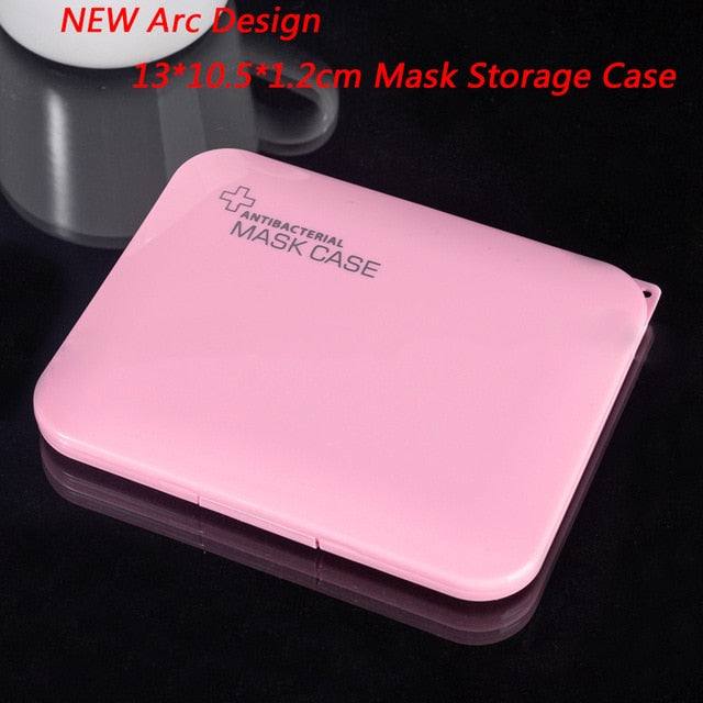 Disposable Mase Case Portable Mask Storage Case mask holder Save mask box Face Mask Container Mask Organizer Box Surgical Mask