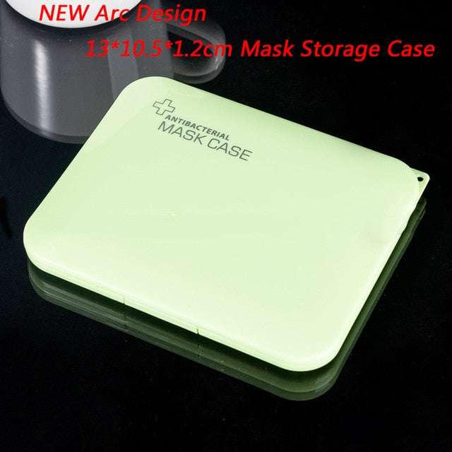 Disposable Mase Case Portable Mask Storage Case mask holder Save mask box Face Mask Container Mask Organizer Box Surgical Mask