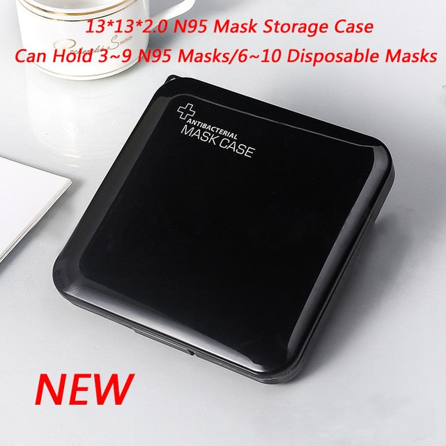 Disposable Mase Case Portable Mask Storage Case mask holder Save mask box Face Mask Container Mask Organizer Box Surgical Mask