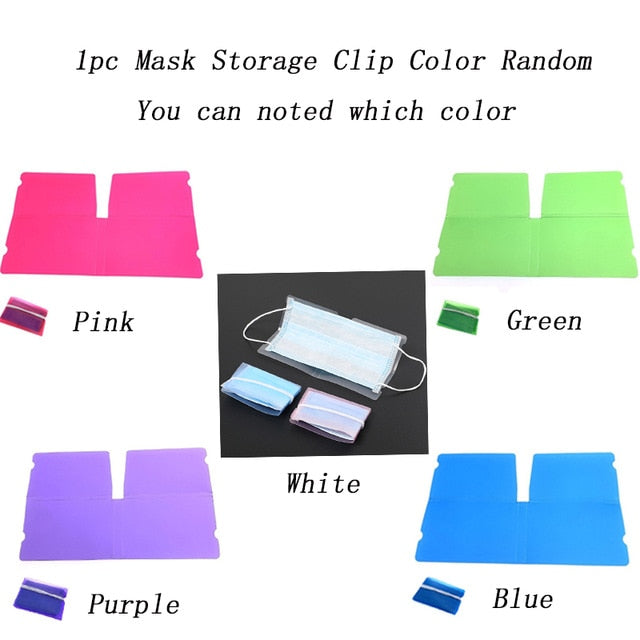 Disposable Mase Case Portable Mask Storage Case mask holder Save mask box Face Mask Container Mask Organizer Box Surgical Mask