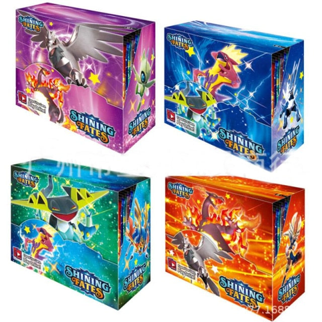 324Pcs/Box Pokemon Cards Newest GX EX Sword&amp;Shield Sun&amp;Moon English Trading Card Shining Game Versions 36 Pack Collection Toys