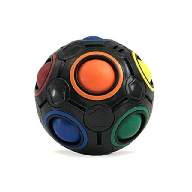 Antistress Cube Rainbow Ball Puzzles Football Magic Cube Educational Learning Toys for Children Adult Kids Stress Reliever Toys