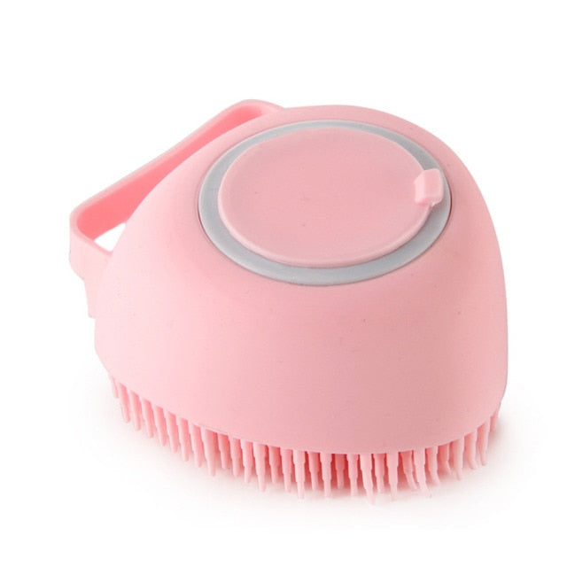 Pet shampoo massage brush