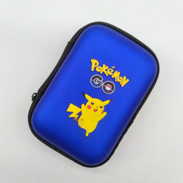 Pokemon Cards Covers Pouch Pikachu Album Book 50 Capacity Card Holder Album Hard Case Book Holder Game Card Earphone Box Gx MEGA