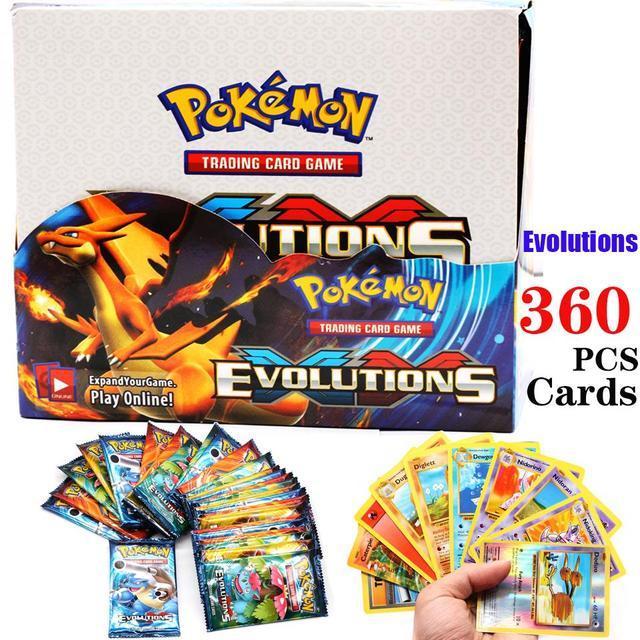 2021 Newest Pokemon Cards 360Pcs Spanish/French/English Pokemon TCG: Shining Fates Booster Box Trading Card Game Collection Toys