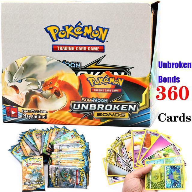 2021 Newest Pokemon Cards 360Pcs Spanish/French/English Pokemon TCG: Shining Fates Booster Box Trading Card Game Collection Toys