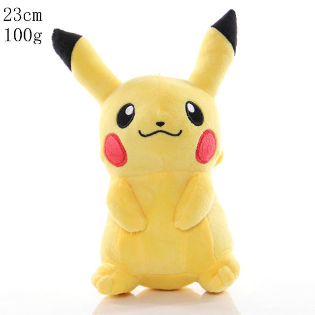 TAKARA TOMY Pokemon Original Pikachu Squirtle Stuffed Hobby Anime Plush Doll Toys For Children Christmas Event Gift