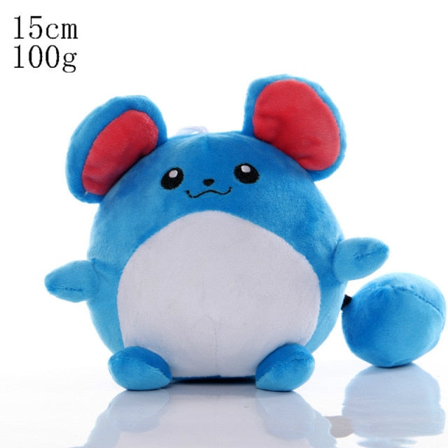 TAKARA TOMY Pokemon Original Pikachu Squirtle Stuffed Hobby Anime Plush Doll Toys For Children Christmas Event Gift