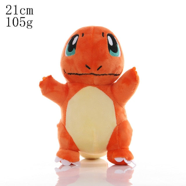 TAKARA TOMY Pokemon Original Pikachu Squirtle Stuffed Hobby Anime Plush Doll Toys For Children Christmas Event Gift