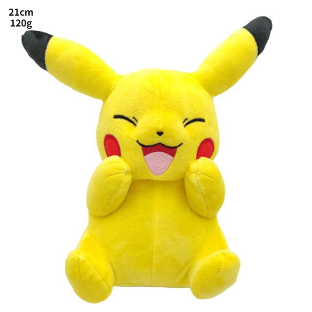 TAKARA TOMY Pokemon Original Pikachu Squirtle Stuffed Hobby Anime Plush Doll Toys For Children Christmas Event Gift