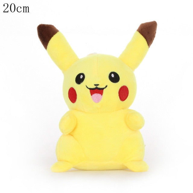 TAKARA TOMY Pokemon Original Pikachu Squirtle Stuffed Hobby Anime Plush Doll Toys For Children Christmas Event Gift