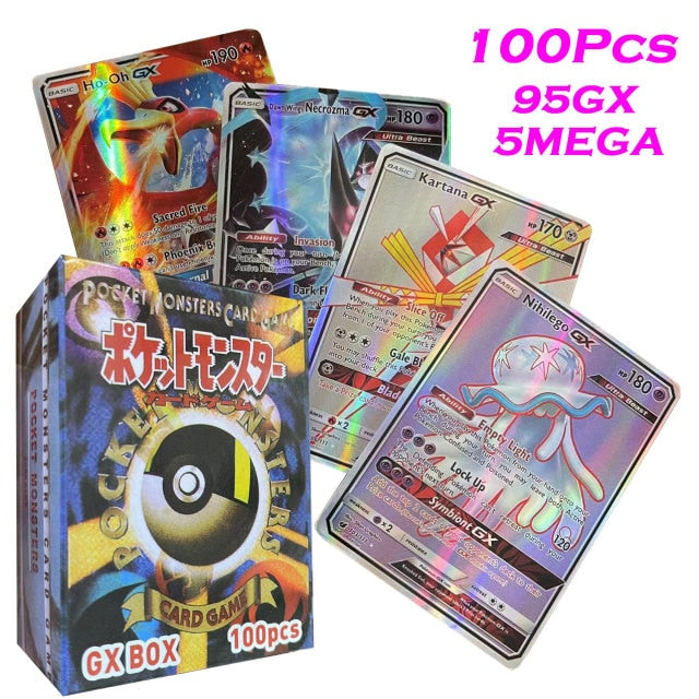 2022 New Pokemon Cards Holographic Board Game Vstar Vmax GX DIY Charizard Energy Trading Card Game English Version Kids Gift