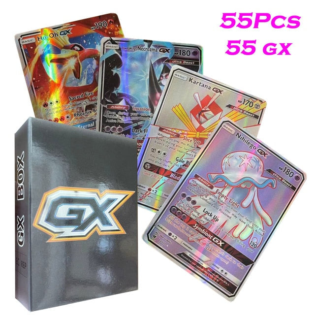 2022 New Pokemon Cards Holographic Board Game Vstar Vmax GX DIY Charizard Energy Trading Card Game English Version Kids Gift