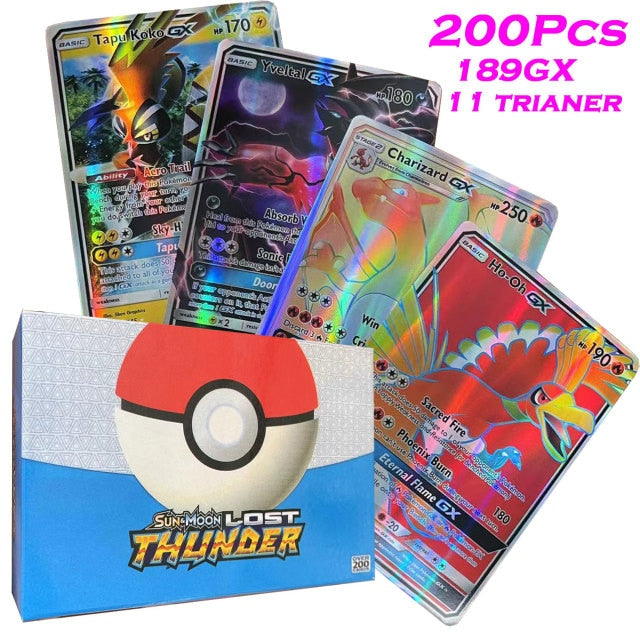 2022 New Pokemon Cards Holographic Board Game Vstar Vmax GX DIY Charizard Energy Trading Card Game English Version Kids Gift