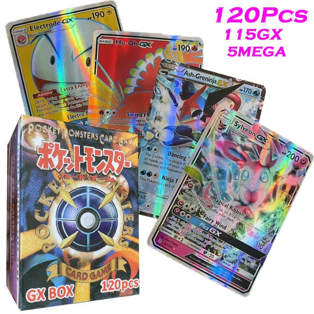 2022 New Pokemon Cards Holographic Board Game Vstar Vmax GX DIY Charizard Energy Trading Card Game English Version Kids Gift