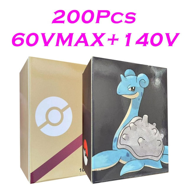 2022 New Pokemon Cards Holographic Board Game Vstar Vmax GX DIY Charizard Energy Trading Card Game English Version Kids Gift