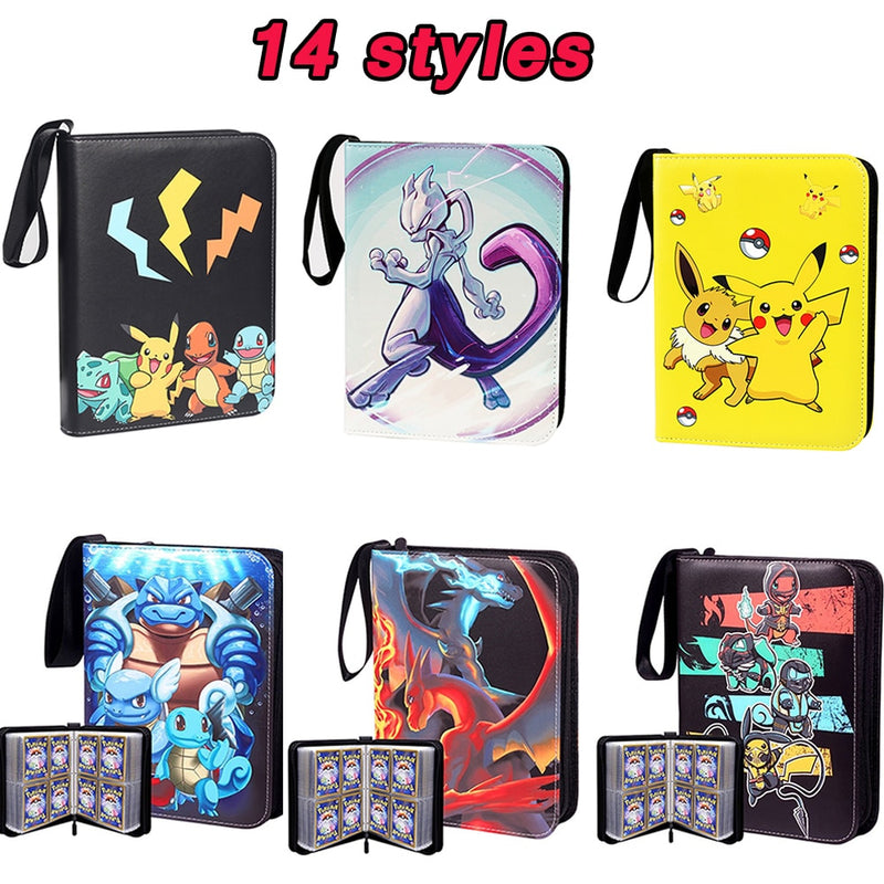 Pokemon Cards Album Book Cartoon Anime Game Card EX GX Collectors Folder Holder Top Loaded List Cool Toys Gift