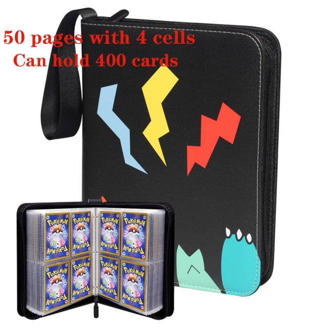 Pokemon Cards Album Book Cartoon Anime Game Card EX GX Collectors Folder Holder Top Loaded List Cool Toys Gift