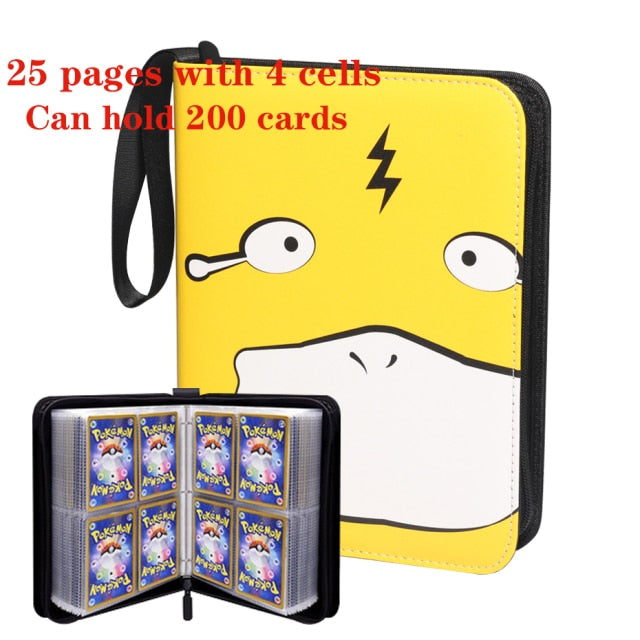 Pokemon Cards Album Book Cartoon Anime Game Card EX GX Collectors Folder Holder Top Loaded List Cool Toys Gift