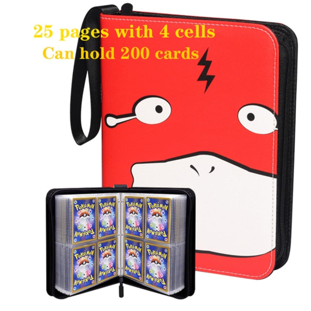 Pokemon Cards Album Book Cartoon Anime Game Card EX GX Collectors Folder Holder Top Loaded List Cool Toys Gift