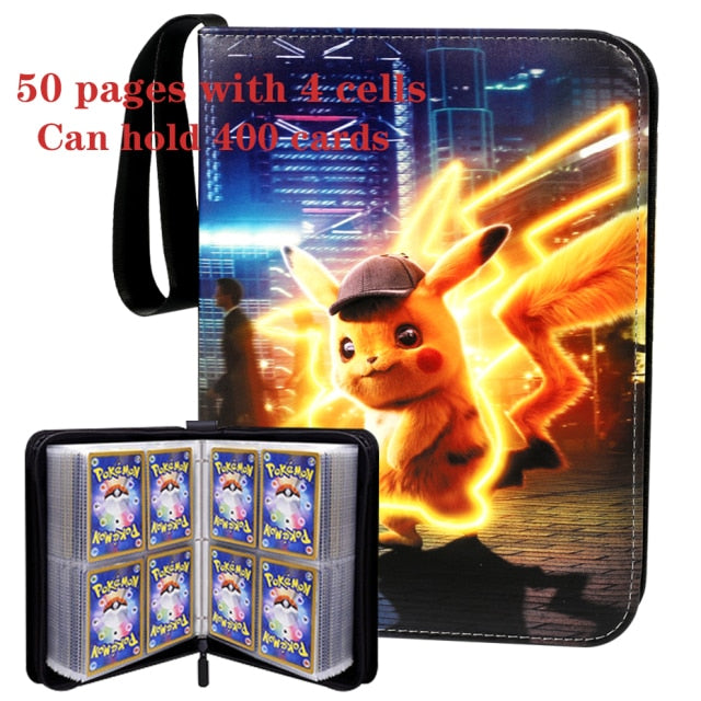 Pokemon Cards Album Book Cartoon Anime Game Card EX GX Collectors Folder Holder Top Loaded List Cool Toys Gift